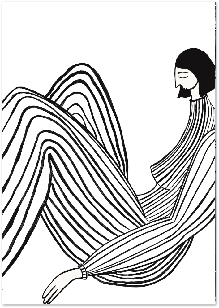 Posterux© | Line Art Figure – Modern Abstract Poster