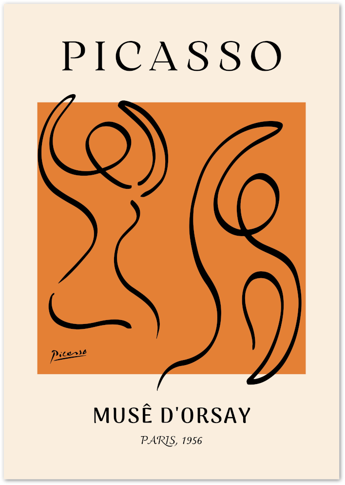 Posterux© | Picasso Musée d'Orsay Poster – Iconic Modern Art Print