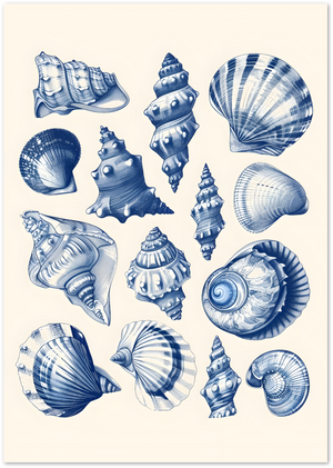 Posterux© | Coastal Harmony Gallery Wall – Set of 3 Posters