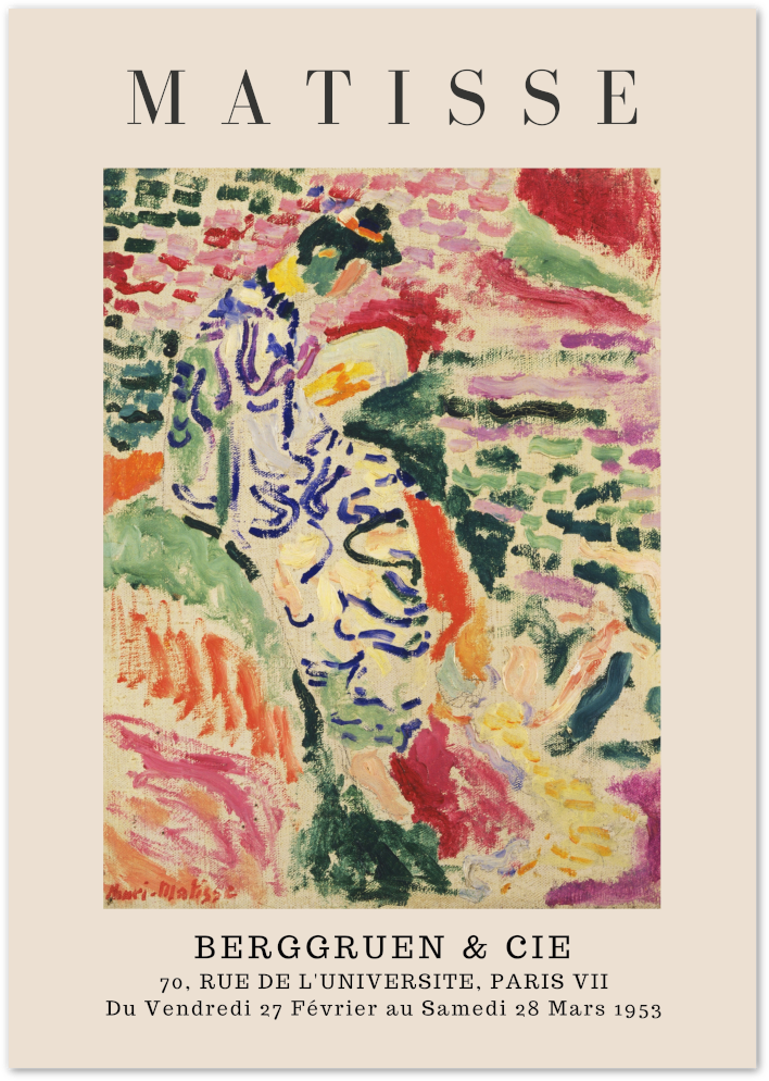 Posterux© | Matisse Poster – Abstract Expression in Bold Color