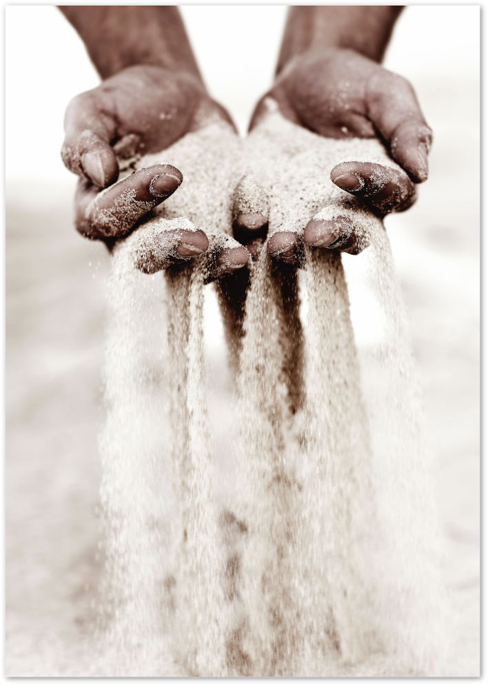 Posterux© | Flowing Sands – Timeless Nature Photography Poster