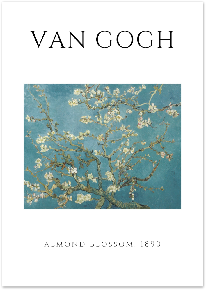 Posterux© | Almond Blossom Poster – Van Gogh Wall Art