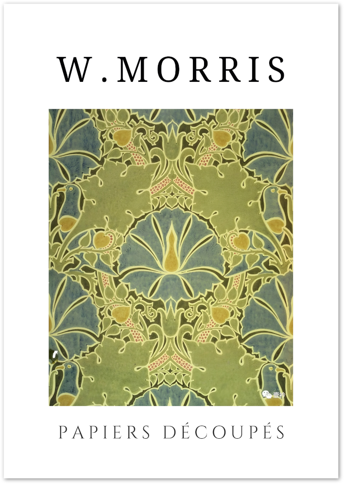 Posterux© | Verdant Harmony Poster – William Morris Style