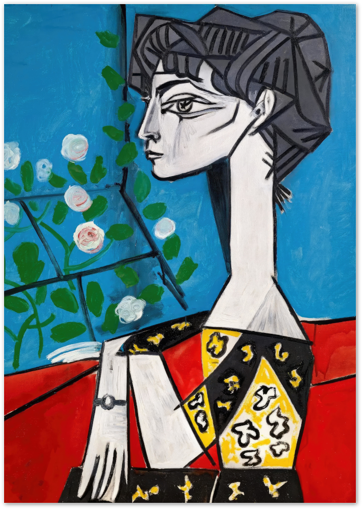 Posterux© | Picasso Woman Poster – Modern Cubist Style