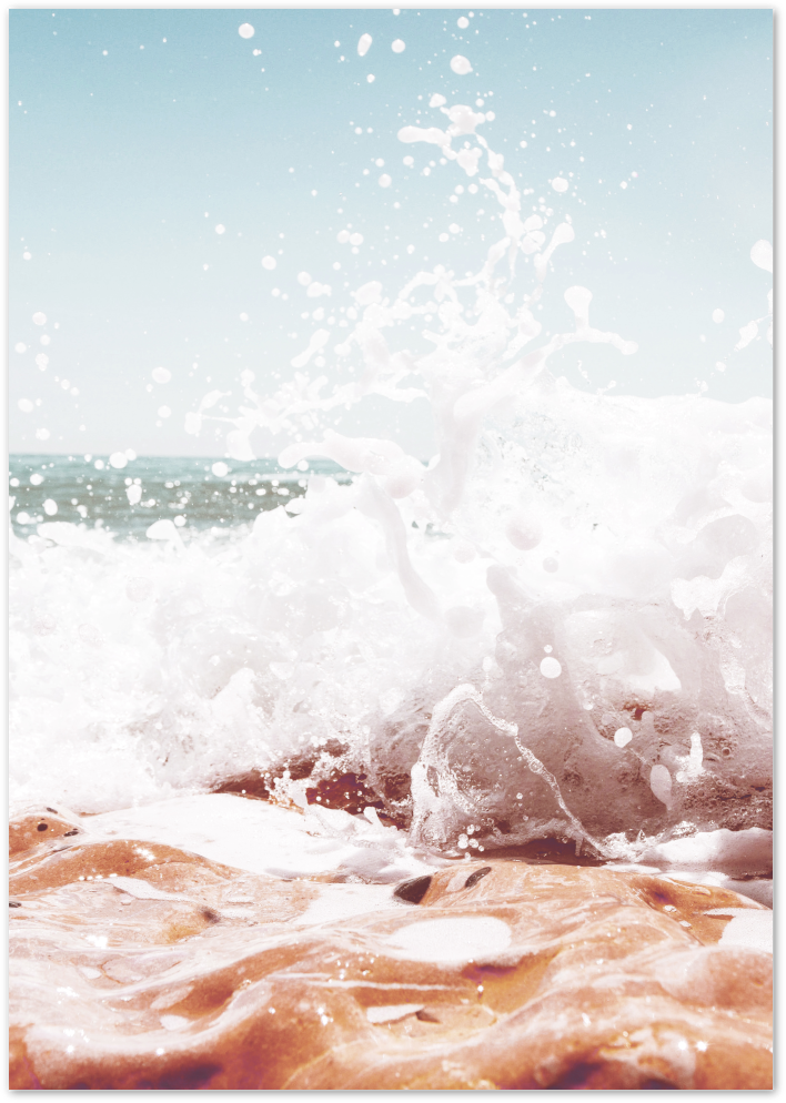 Posterux© | Ocean Breeze – Refreshing Coastal Photography Poster